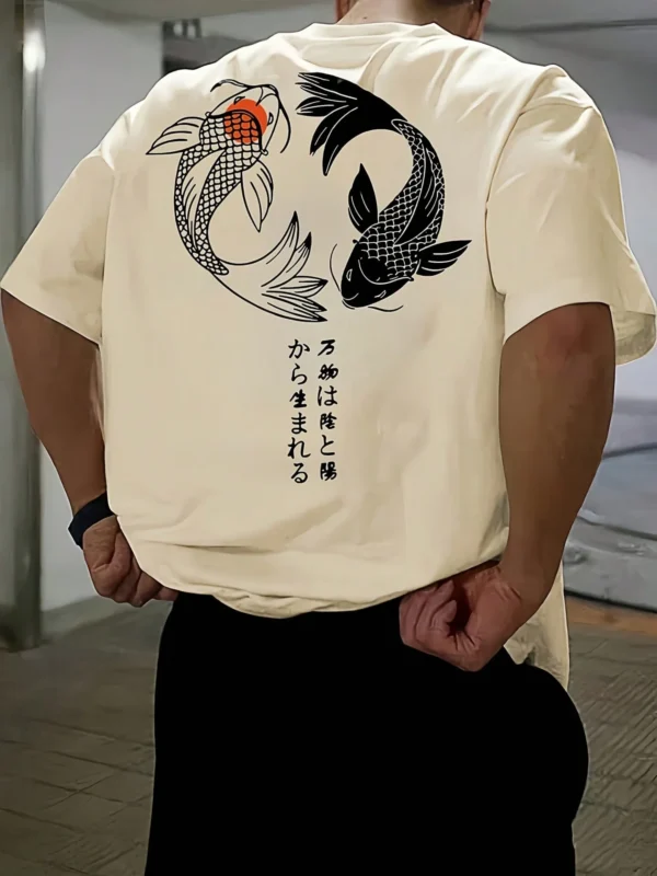T-shirt ample imprimé été