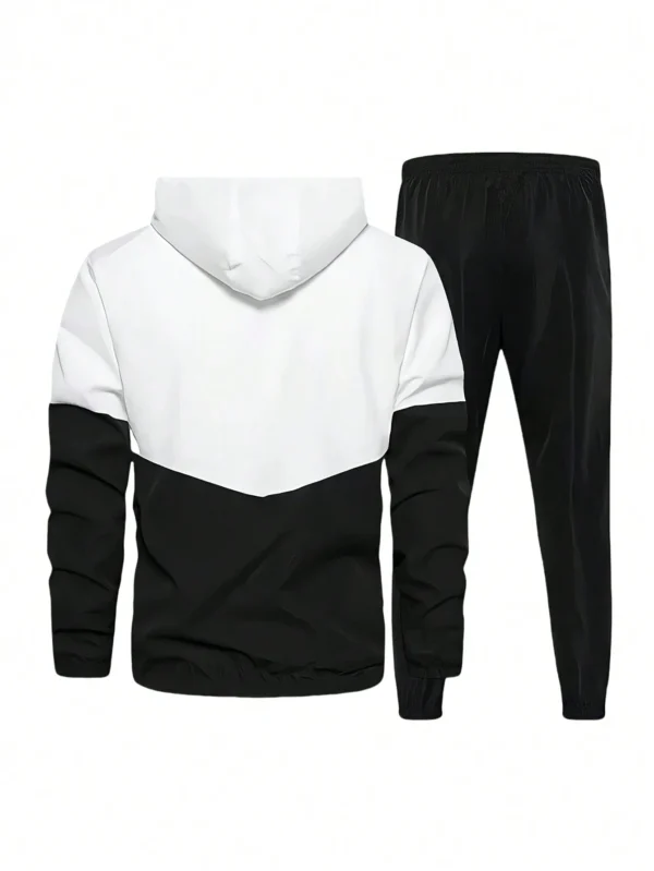 Ensemble top et pantalon contrasté – Image 2