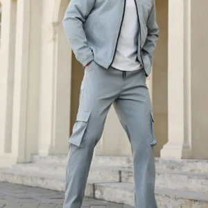 Manfinity LEGND Veste zippée et pantalon