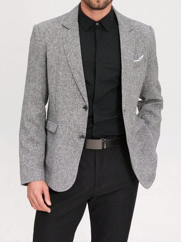 Manfinity Veste costume décontractée homme