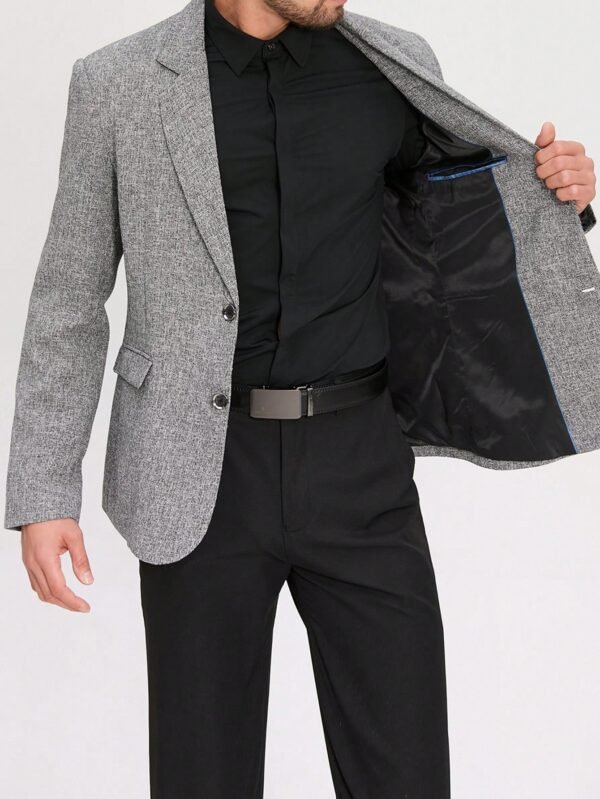 Manfinity Veste costume décontractée homme – Image 5
