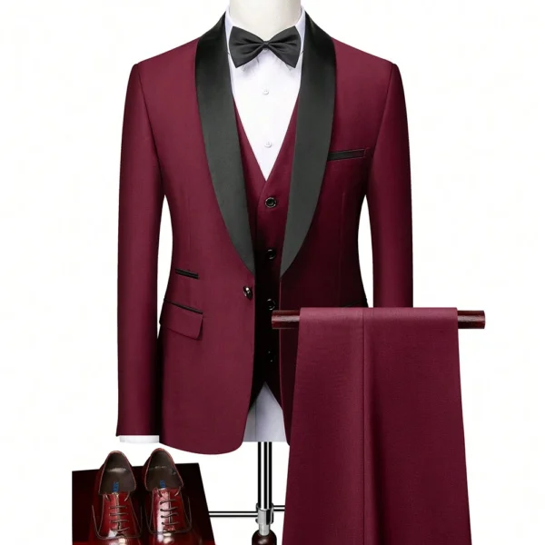 Costume marié blazer slim – Image 2
