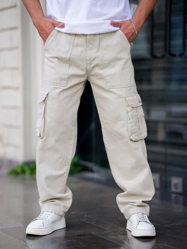 Pantalon cargo vintage américain ample