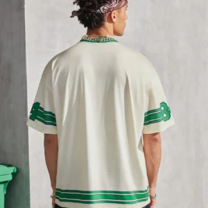 TMNT X SHEIN T-shirt col V graphique sporty