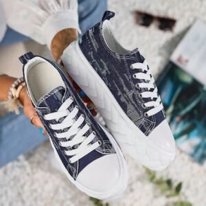 Royalfashion Baskets denim bleu Nerolera