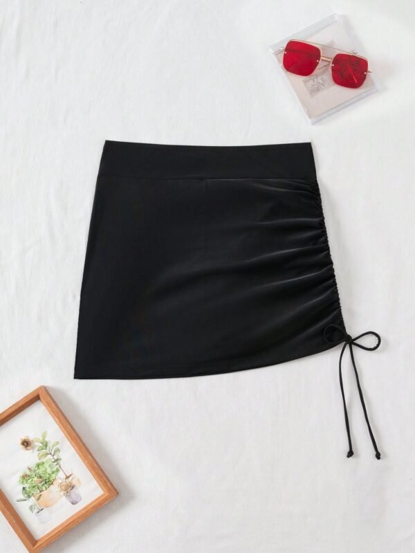 SHEIN Swim Short-jupe cordon serrage – Image 7