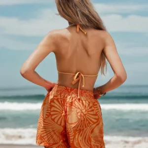Swim Vcay Short plage imprimé océan