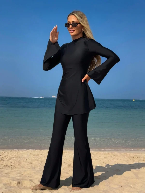 Swim Shayni Robe 2 pièces col montant – Image 5
