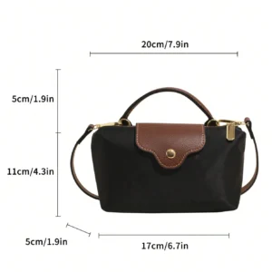 Sac seau PU unicolore mode