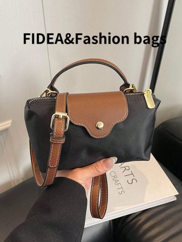 Sac seau PU unicolore mode – Image 10