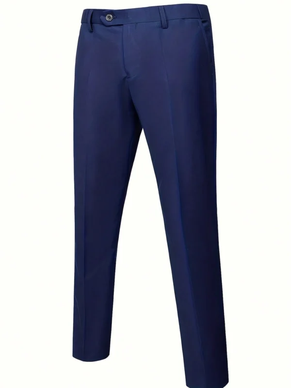 Costume marié vin rouge slim – Image 4