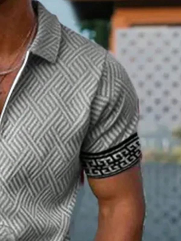 Polo & short imprimé Jacquard – Image 17