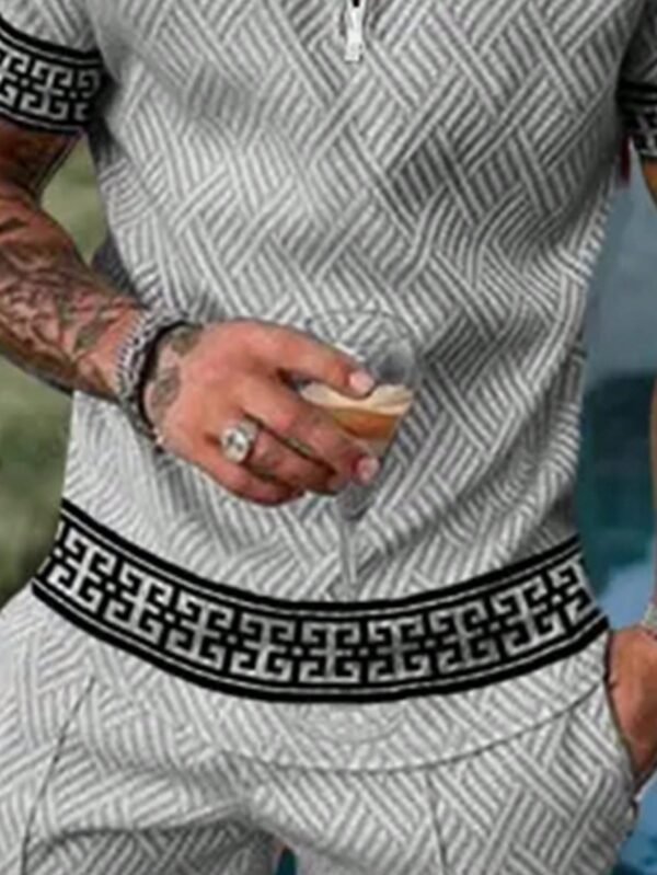 Polo & short imprimé Jacquard – Image 18