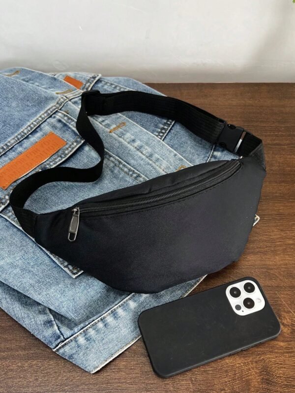 Sac banane unicolore homme multifonction – Image 10