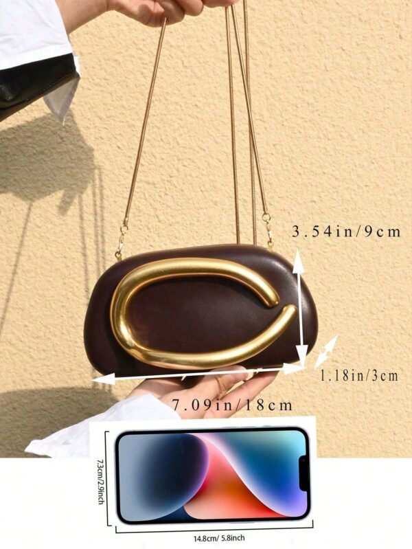 Sac boîte luxe Ancora rouge – Image 2