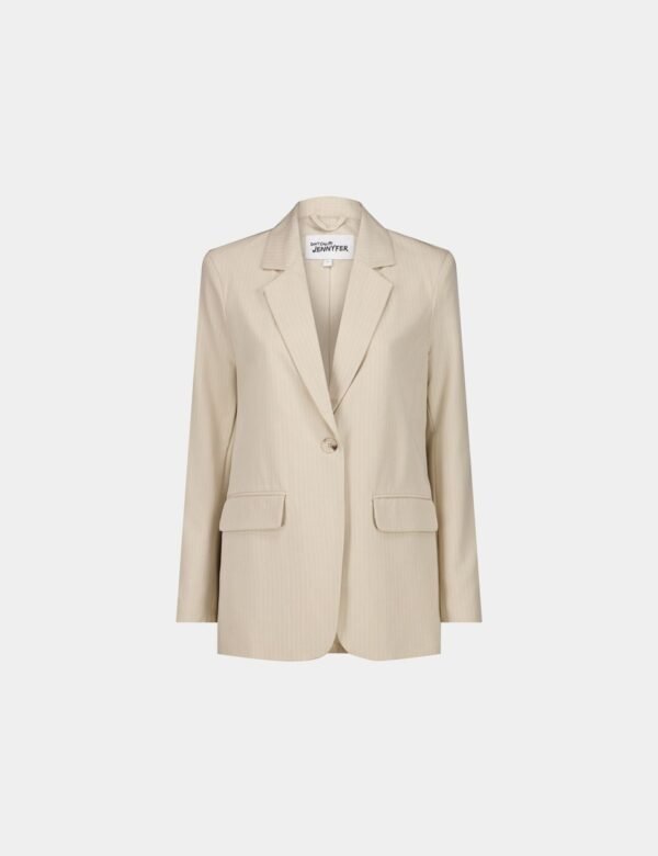 Veste blazer crème – Image 3