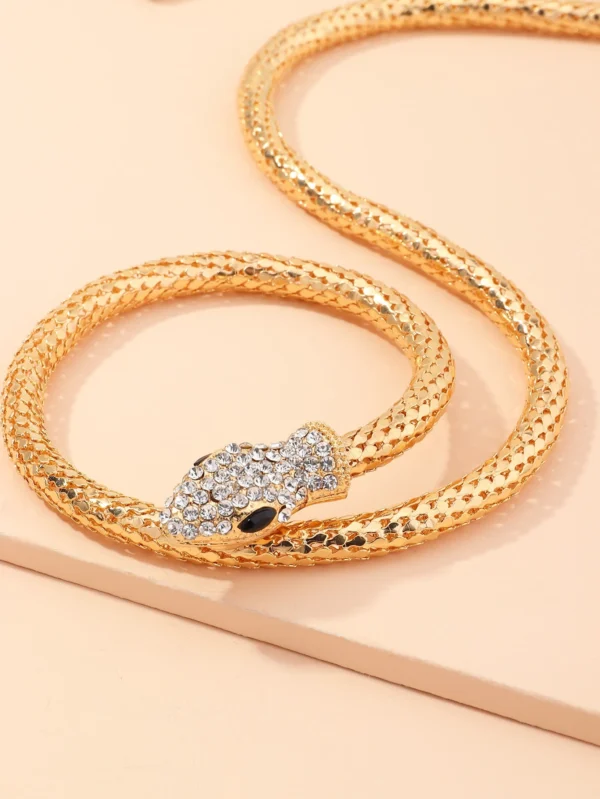 Collier Simple Strass – Image 2