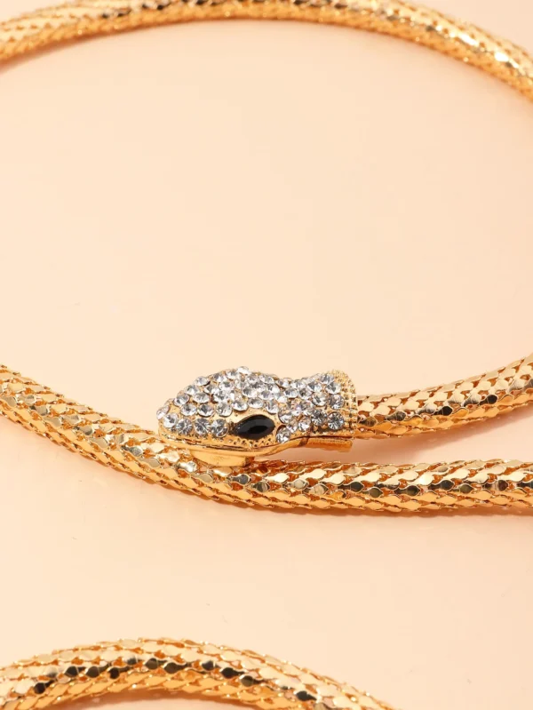 Collier Simple Strass – Image 3