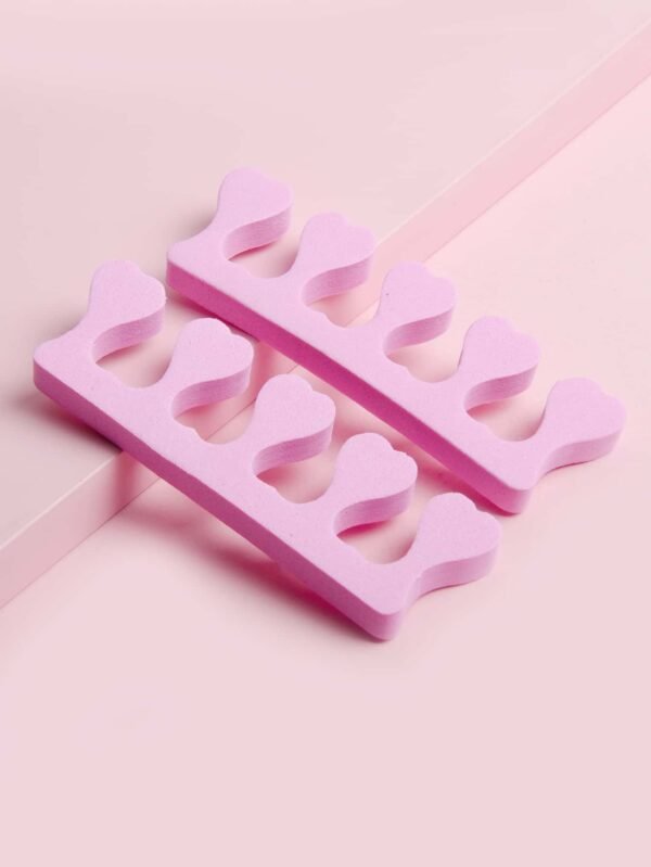 2 pcs séparateurs orteils rose