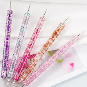 5 pcs pinceaux double embout