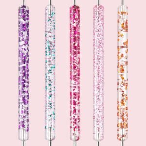 5 pcs pinceaux double embout