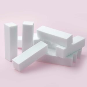 10 pcs blocs ponçage blanc