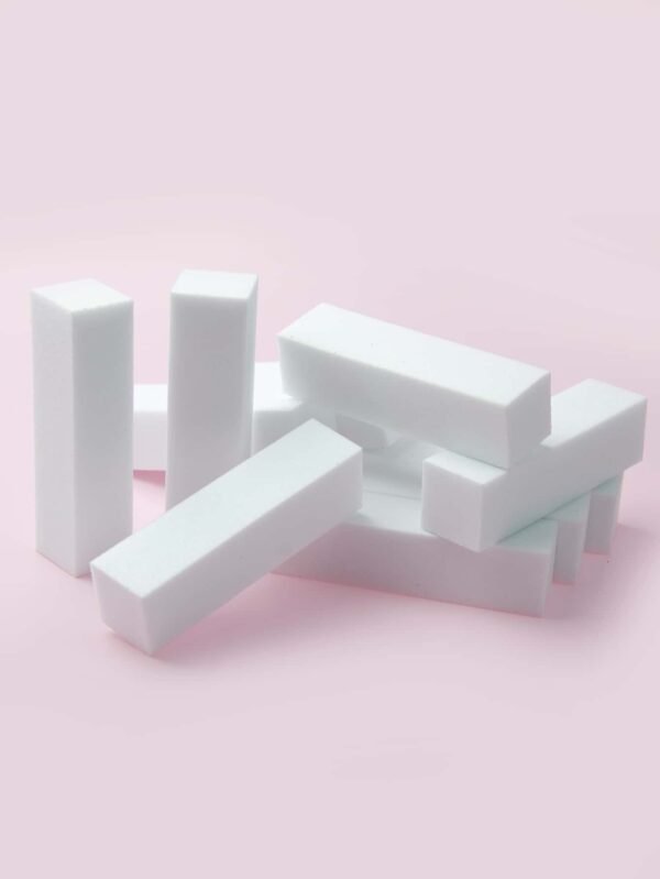 10 pcs blocs ponçage blanc – Image 2