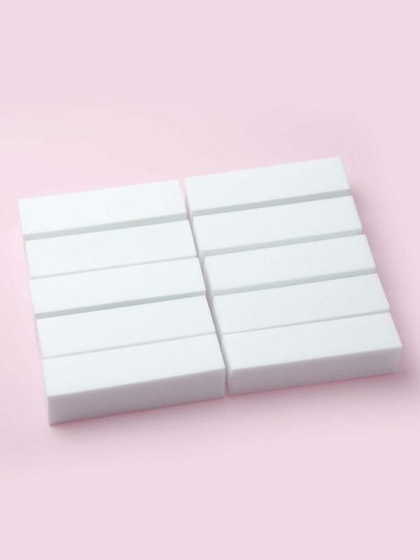 10 pcs blocs ponçage blanc – Image 3