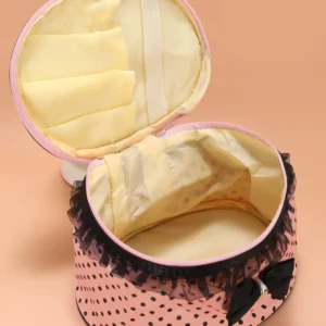 1 pc Sac maquillage pois rond