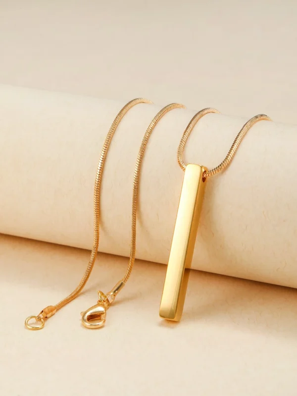 Collier Breloque Géométrique – Image 4