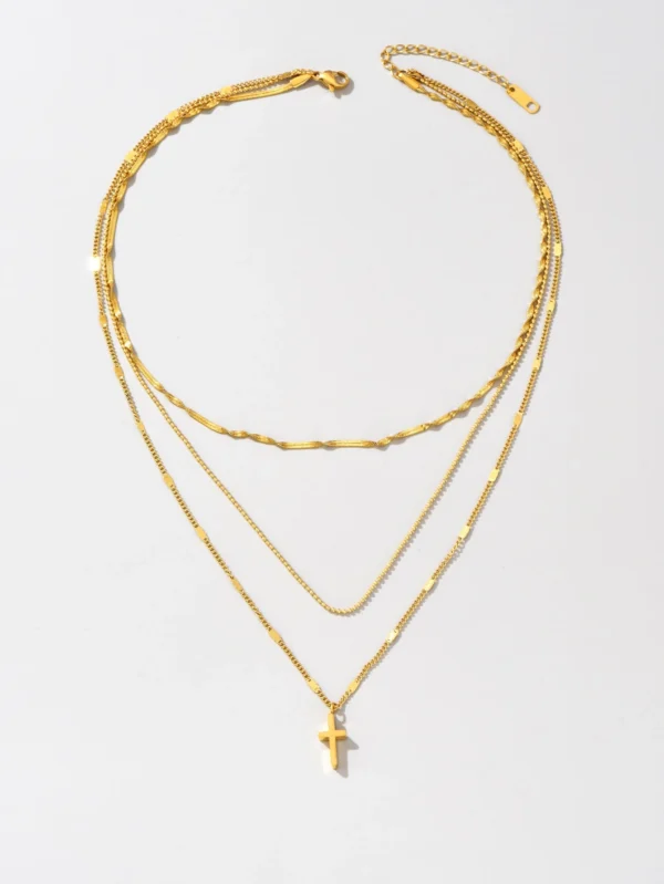 Collier Croix Vacances Femme – Image 6