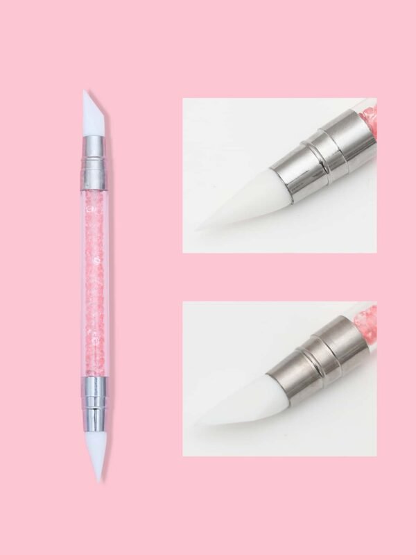1 pc brosse ongle double – Image 3