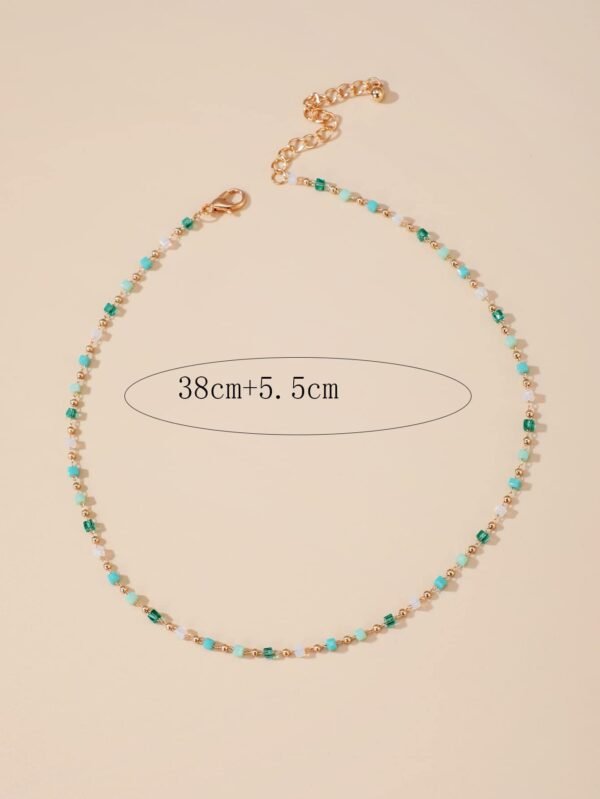 Collier Perles Simple – Image 4