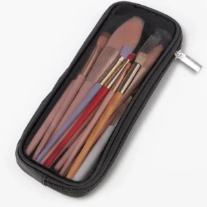 1 pc trousse tulle noire