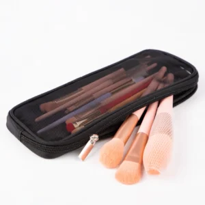 1 pc trousse tulle noire