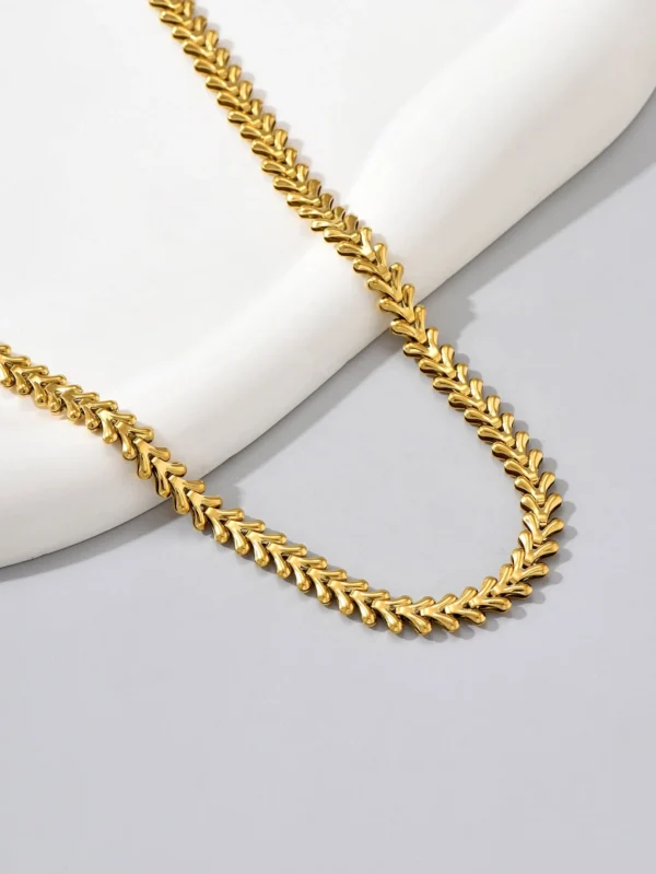 Collier Germe Haricot Vintage – Image 2