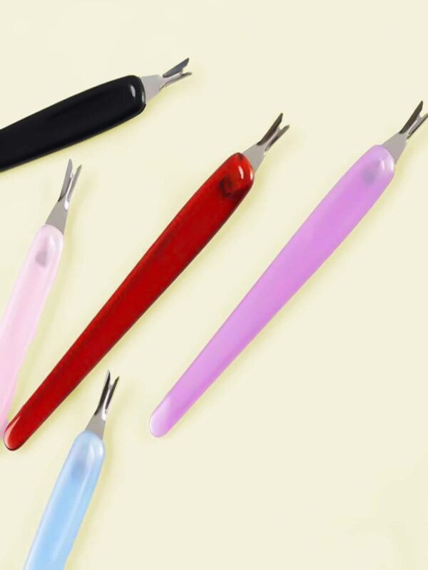 5 pcs repousse-cuticules plastique – Image 2