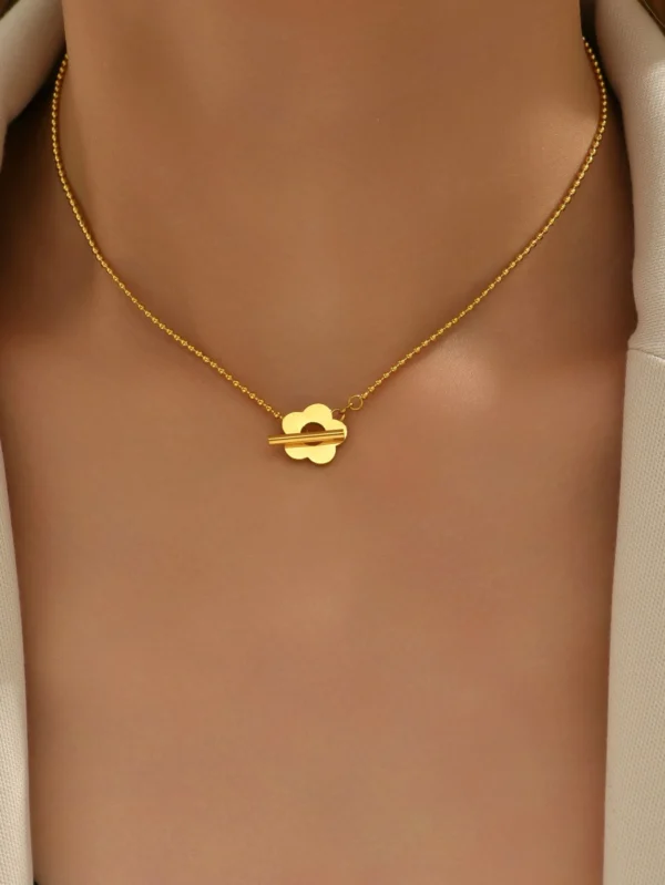 Collier Fleur Dée Simple