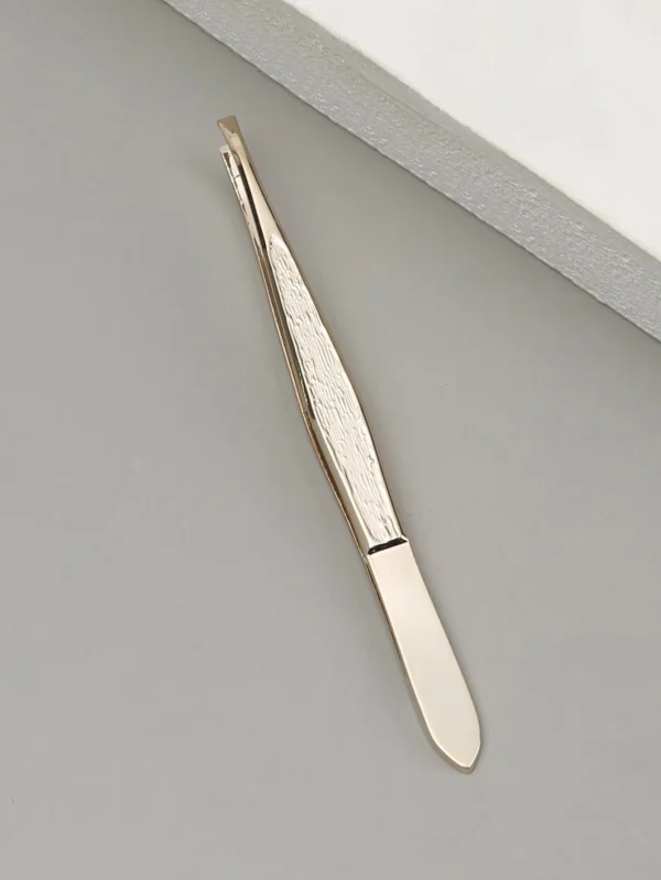 Pince à sourcils acier inoxydable – Image 3