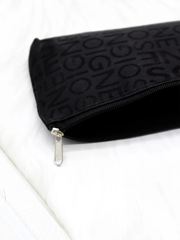 Sac maquillage minimaliste lettres – Image 3
