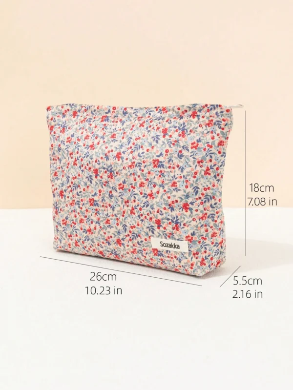 1 pcs sac hexagonal fleurs – Image 6