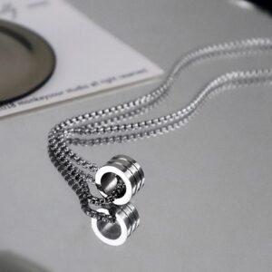 Collier Homme Géométrique