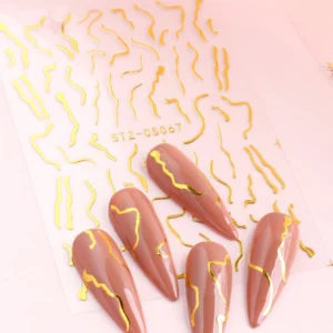 2 pcs Ruban nail art