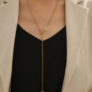 Collier Double Cercle