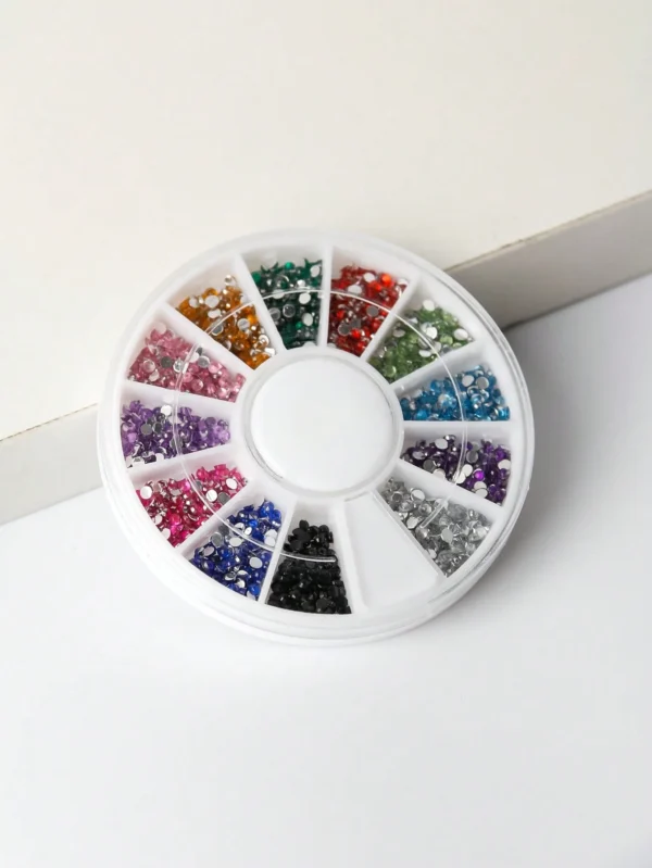 Boîte Strass couleurs mixtes – Image 2