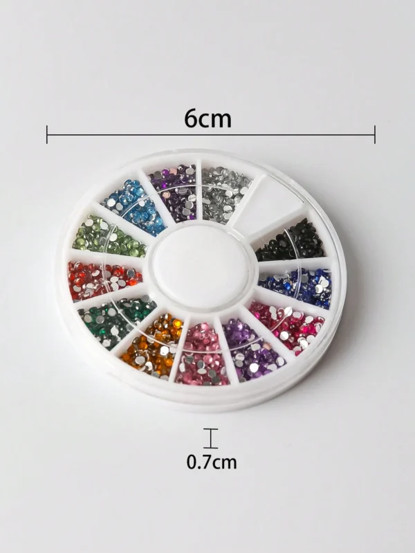 Boîte Strass couleurs mixtes – Image 3