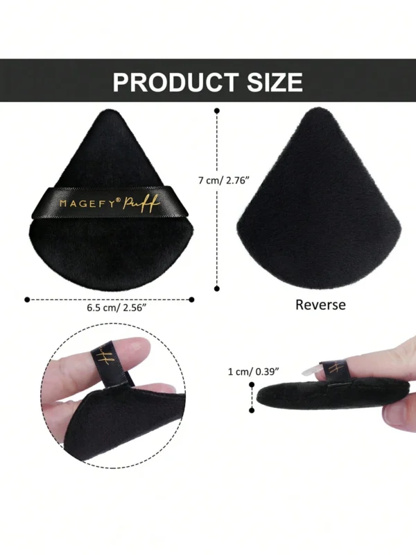 2 pcs houppettes triangle MAGEFY – Image 3