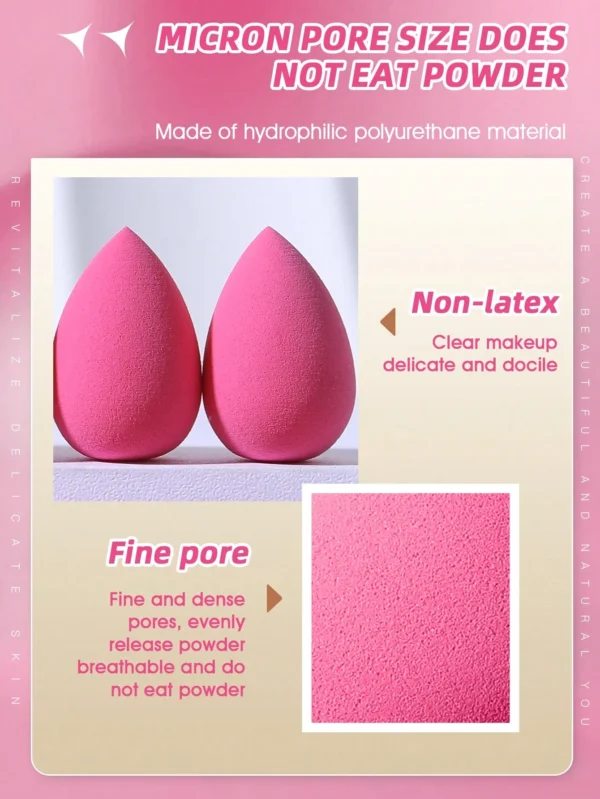 8 pcs mini éponges poudre – Image 3