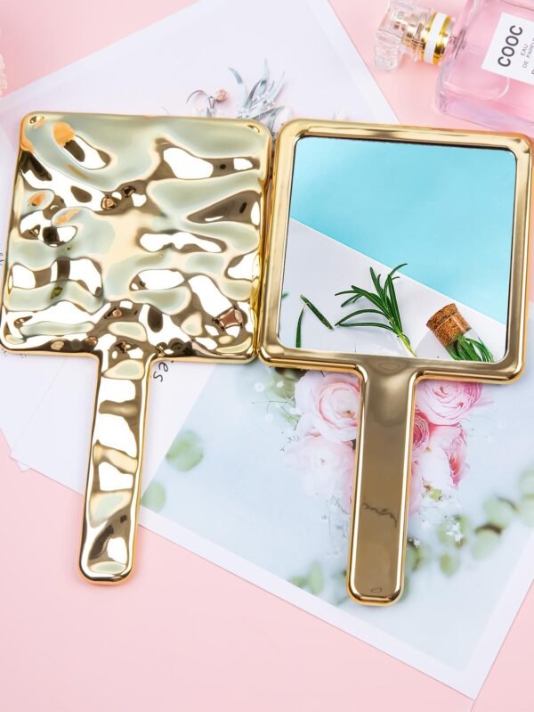 Miroir maquillage créatif asymétrique