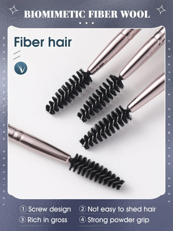 7 pcs bâtons mascara noir réutilisables – Image 3